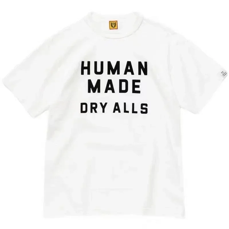 HUMAN MADE White T-Shirt with "DRY ALLS" Print