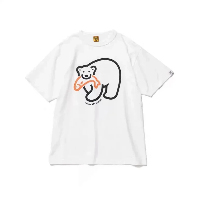 HUMAN MADE Polar Bear & Fish Graphic T-Shirt