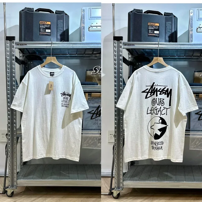 Stussy Graffiti Print T-Shirts