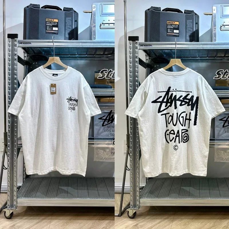 Stussy Graffiti T-Shirt: Front & Back Prints