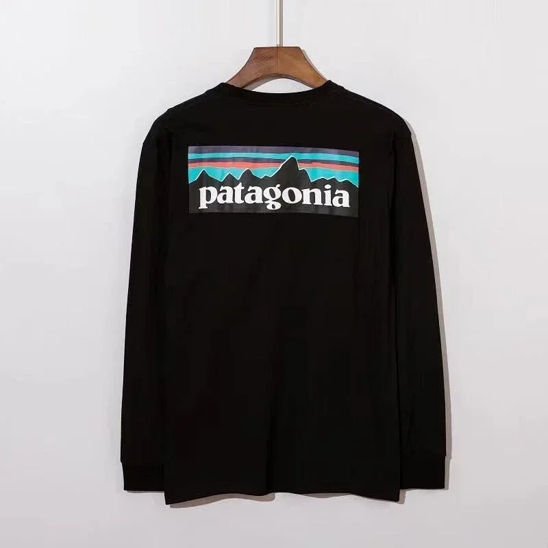 Patagonia Black Mountain Stripe Graphic Tee