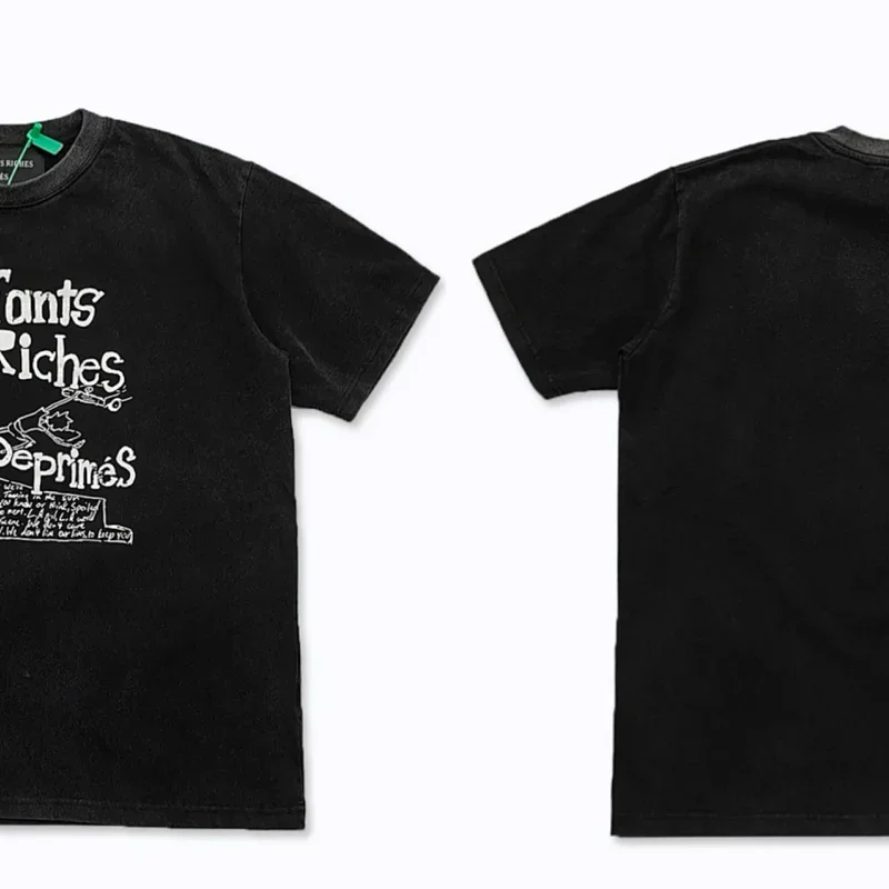 Riches Black Vintage Graphic Tee