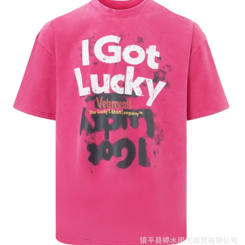 Vetements "I Got Lucky" Graphic T-Shirt