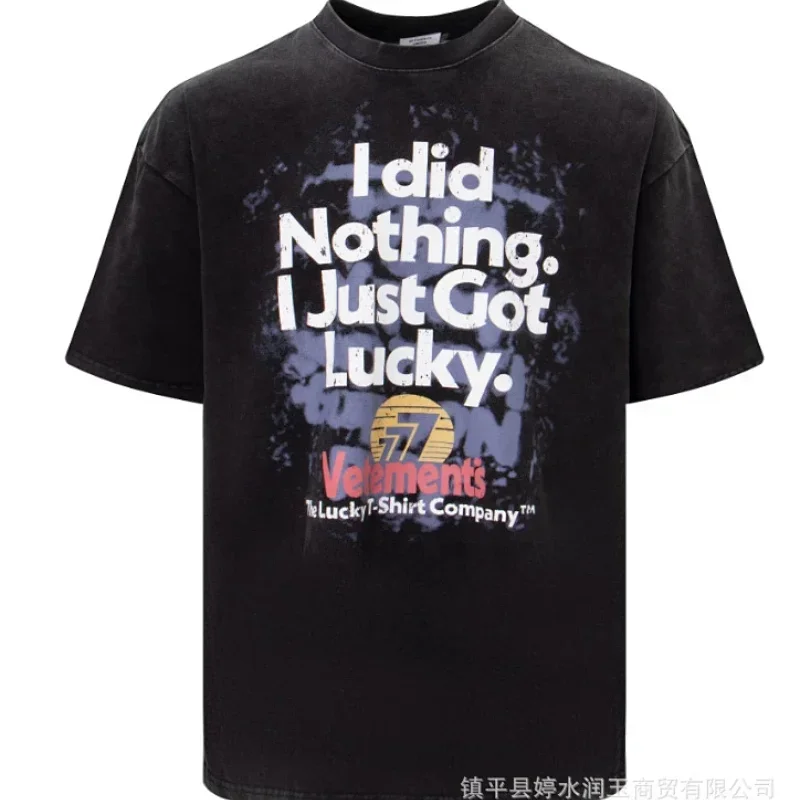 Vetements "Got Lucky" Print T-Shirt
