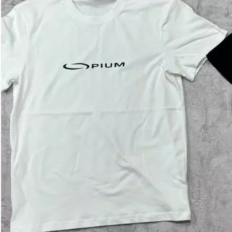 OPIUM White T-Shirt with Logo