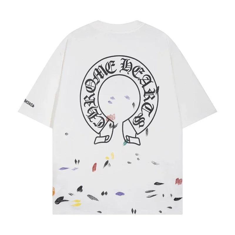 Chrome Hearts Horseshoe Splatter Tee