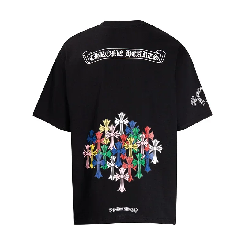 Chrome Hearts Colorful Crosses T-Shirt