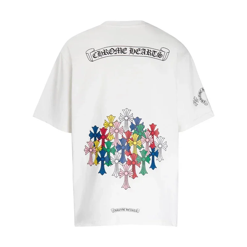 Chrome Hearts Multicolor Crosses T-Shirt