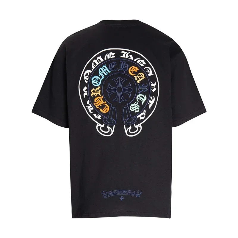 Chrome Hearts Colorful Logo Back T-Shirt