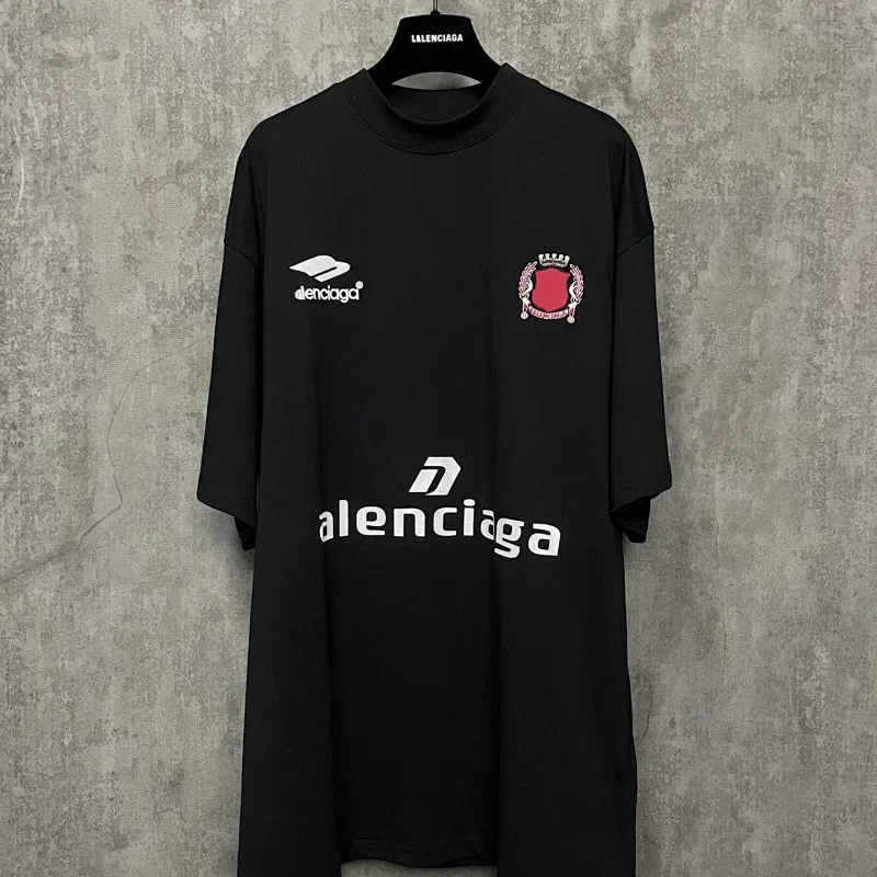 Balenciaga Logo & Badge T-Shirt