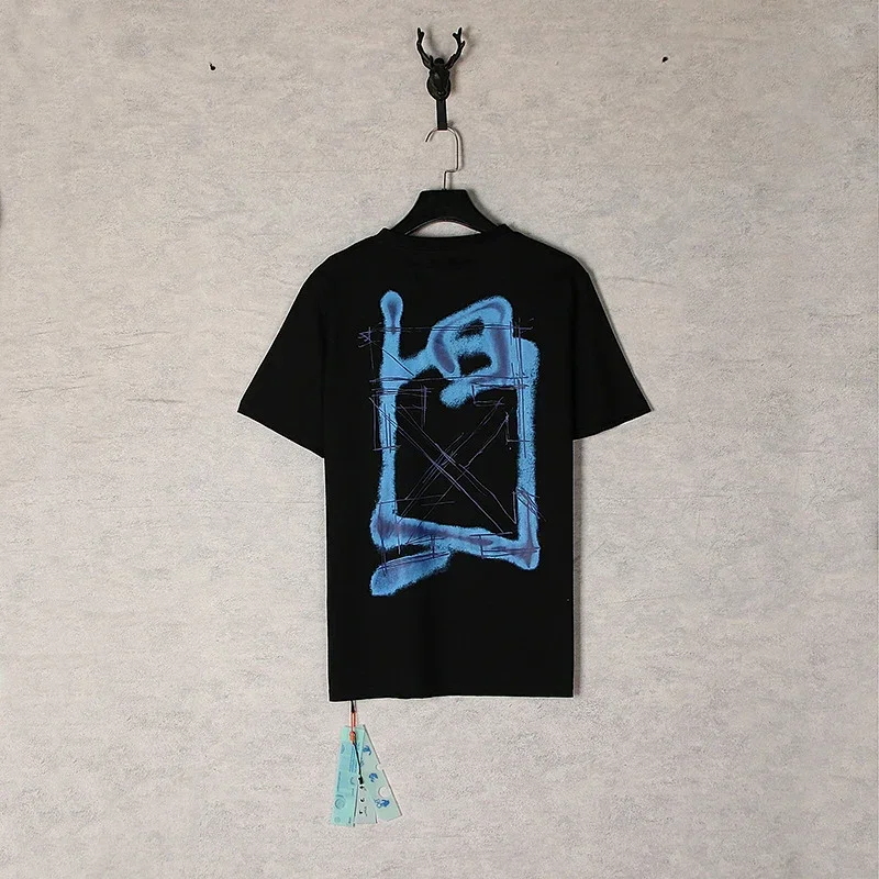 Off-White Black Graffiti T-Shirt
