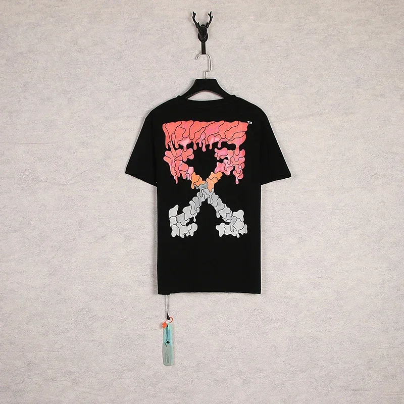 OFF-WHITE T-Shirt with Melted Arrow Graphic