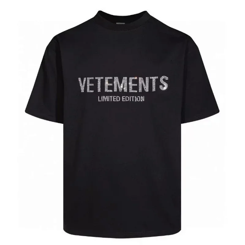 VETEMENTS Black "LIMITED EDITION" T-Shirt