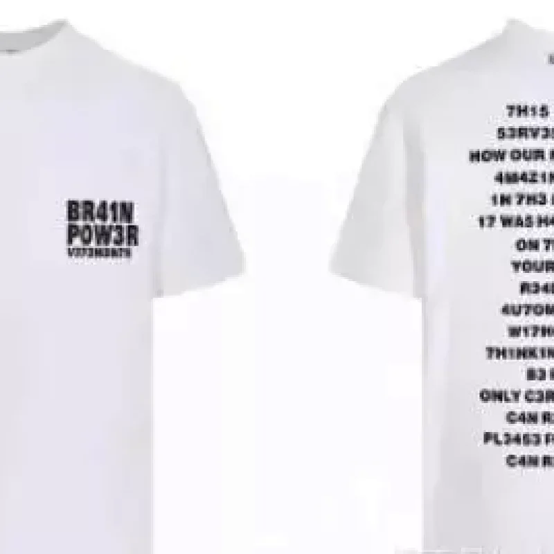 VETEMENTS "BR41N POW3R" T-Shirt