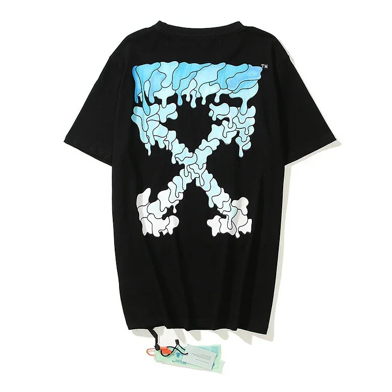 OFF-WHITE Melted Gradient Cross T-Shirt