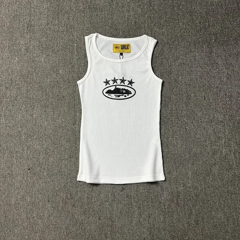 GUBILLY White Star & Oval Tank Top