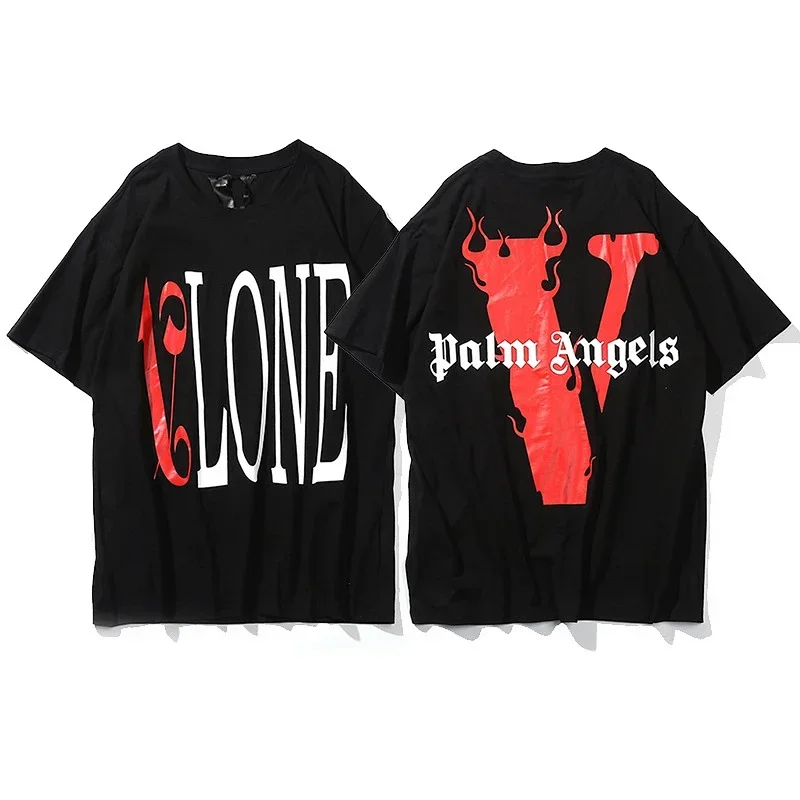 VLONE Black Flame T-Shirt
