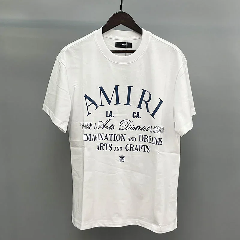 AMIRI White Graphic T-Shirt