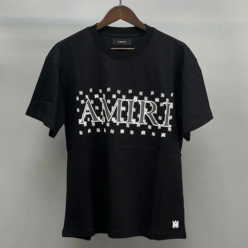 AMIRI Black Logo Print T-Shirt