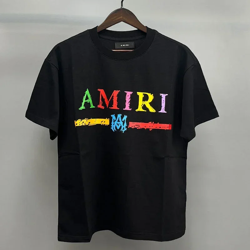 AMIRI Colorful Letter Graphic T-Shirt