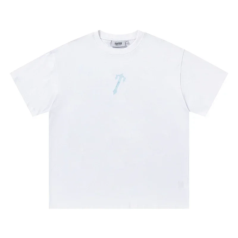 TAKA ORIG White T-Shirt with Blue Logo