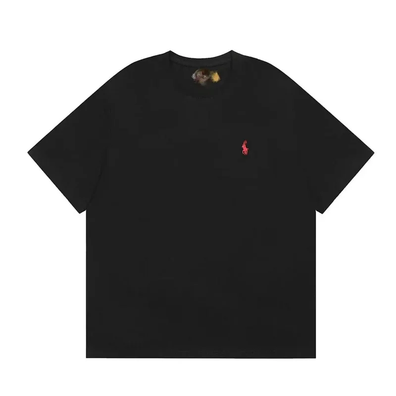 Polo Ralph Lauren Black T-Shirt with Red Horse
