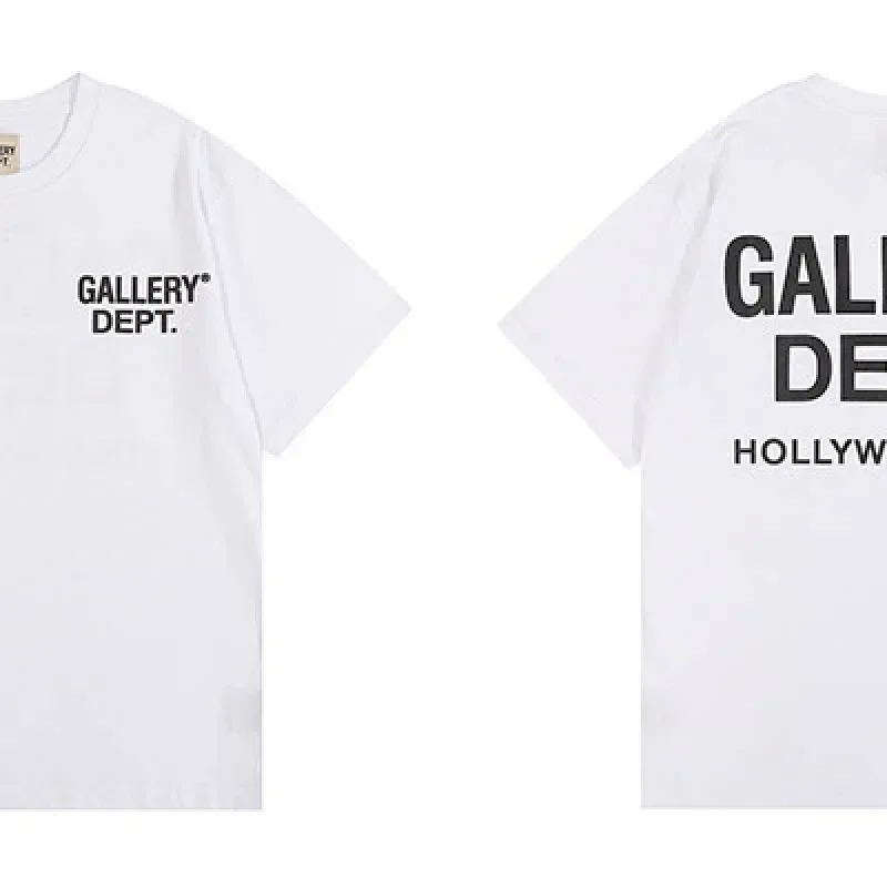 GALLERY DEPT. White Tees with All-Over Print