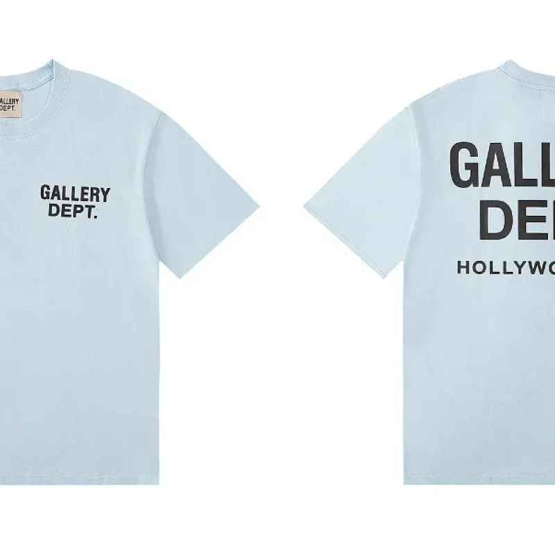GALLERY DEPT. Light Blue Print T-Shirt