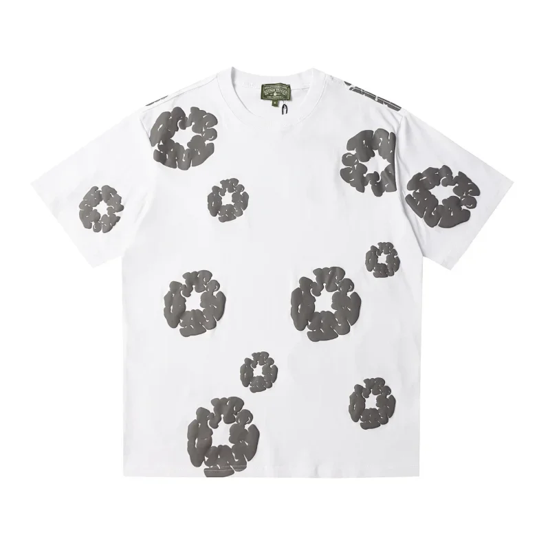 NEIGHBORHOOD White Gray Circle Short Sleeve
