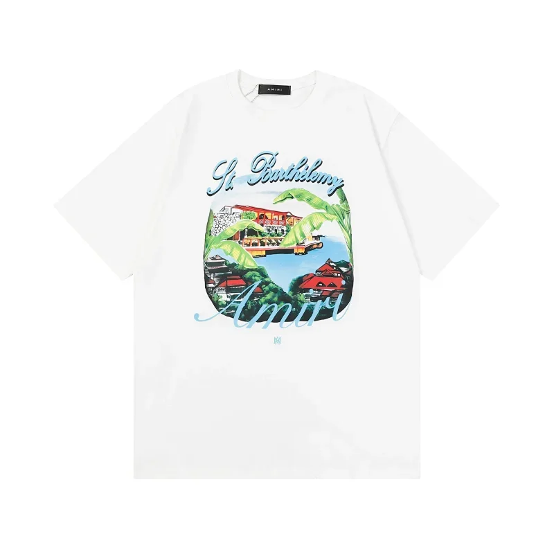 Amiri St. Barthélemy Graphic T-Shirt