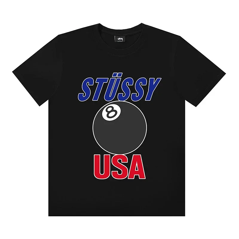 Stussy 8 Ball USA Graphic T-Shirt