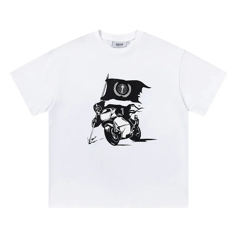 TIEDOWN White Graphic T-Shirt
