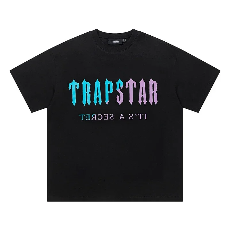 TRAPSTAR Gradient Logo & Reversed Text T-Shirt