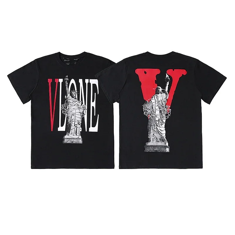 VLONE Statue of Liberty & V Print T-Shirts