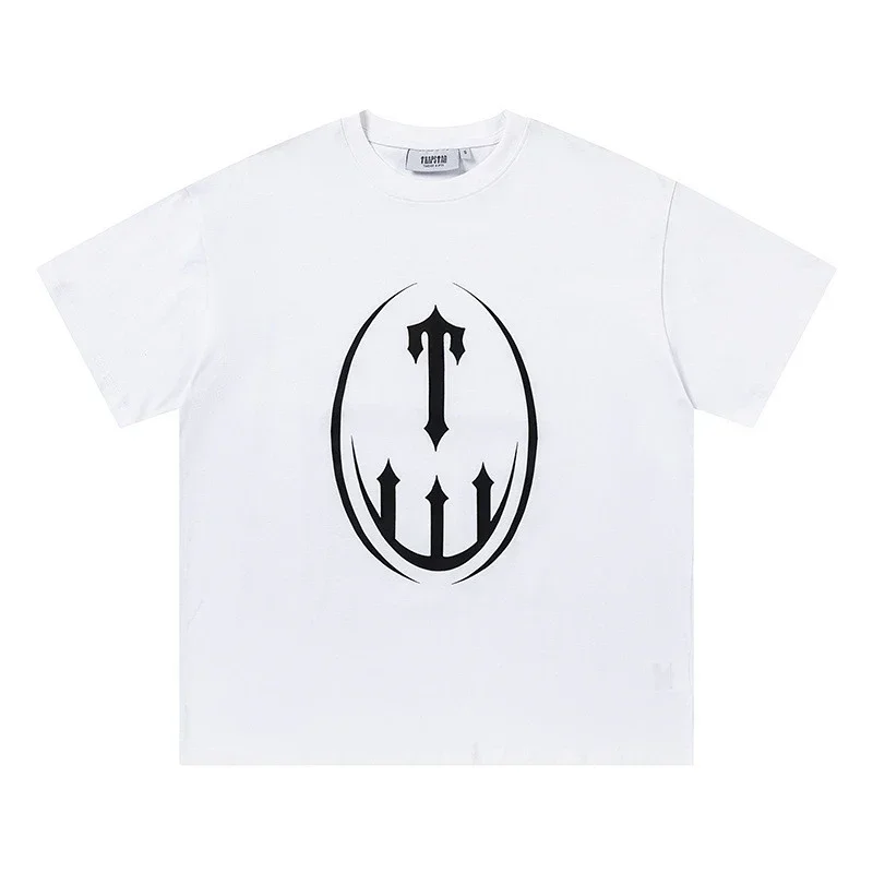 TALISHKO White T-Shirt Black Logo