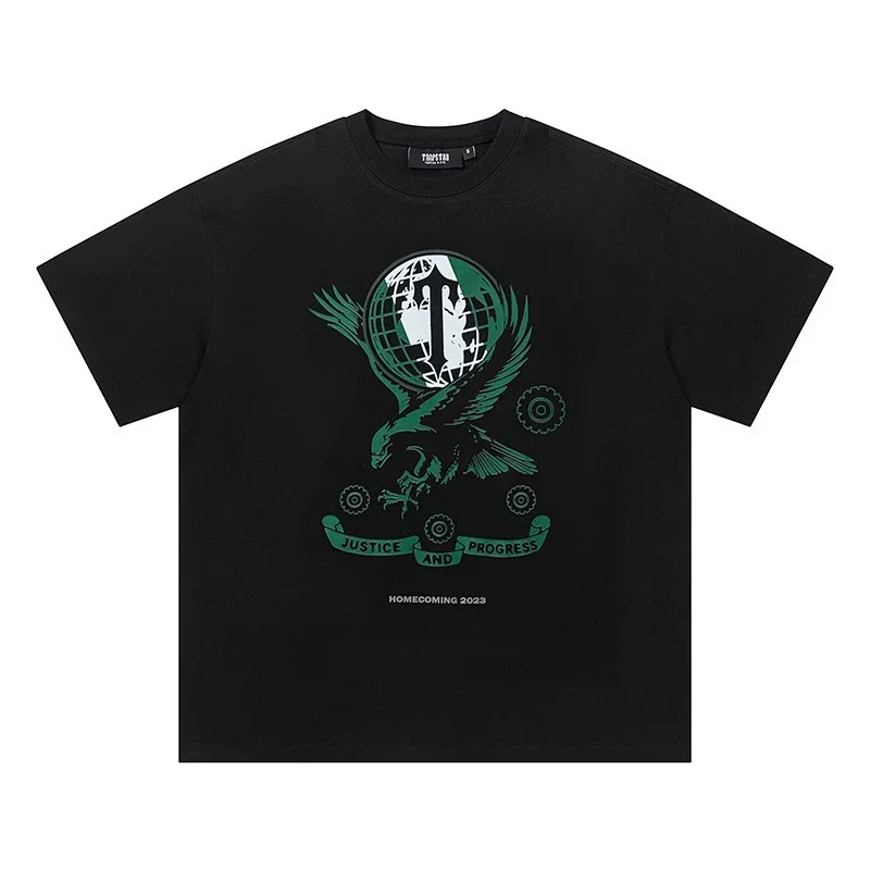 TROPHY Black T-Shirt "JUSTICE AND PROGRESS" HOMECOMING 2023