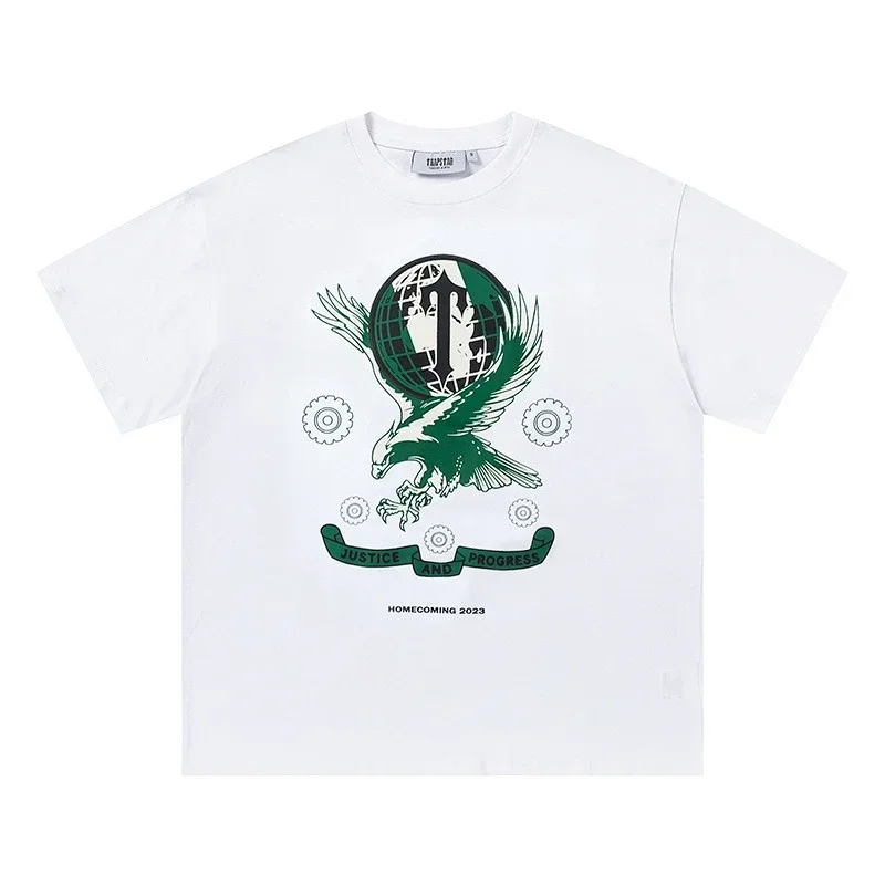 TURTLEN White T-Shirt: Green Eagle & HOMECOMING 2023