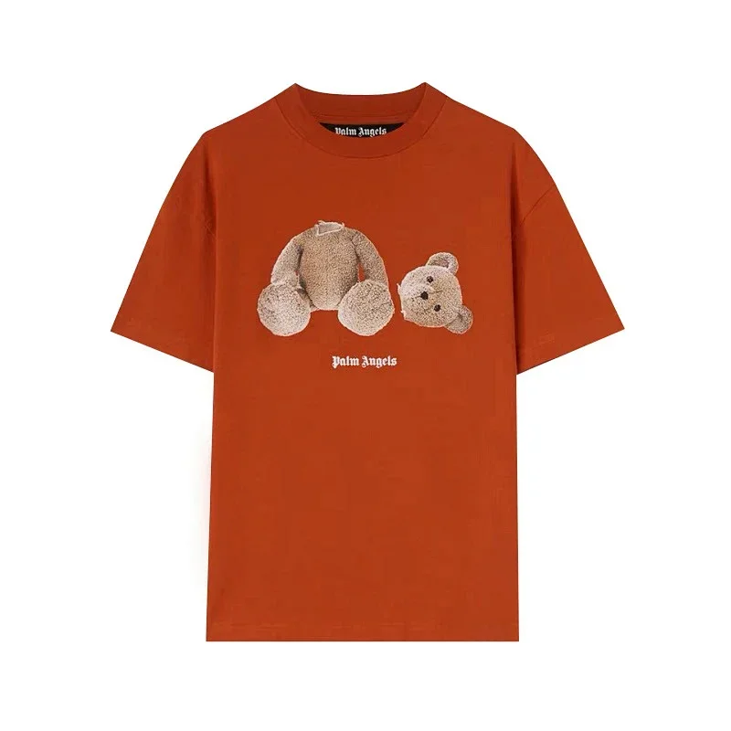 Palm Angels Split Teddy Bear Graphic T-Shirt