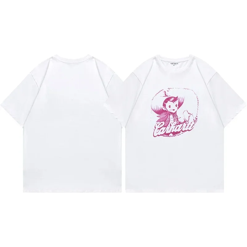 Cashartt Pink Cartoon Graphic Tee