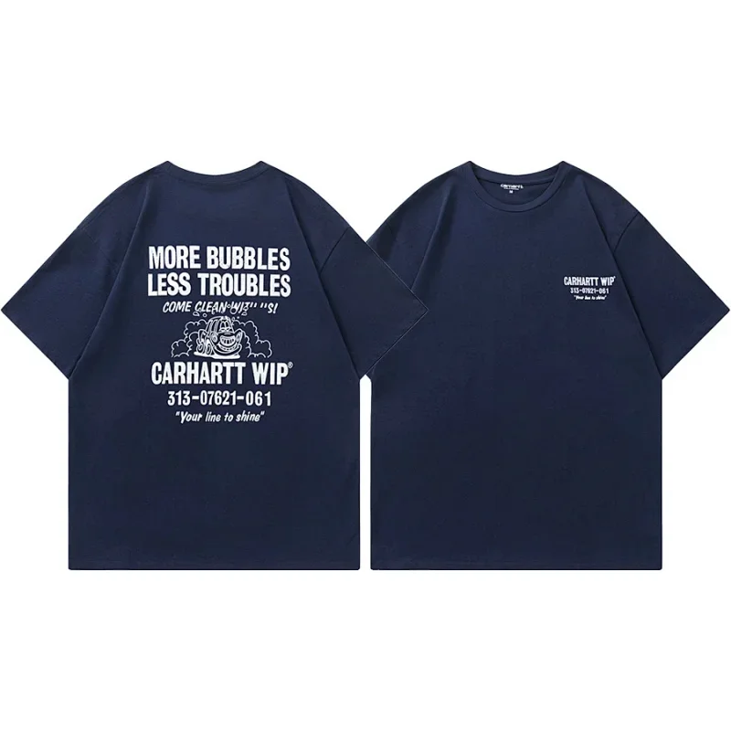 Carhartt WIP "MORE BUBBLES LESS TROUBLES" T-Shirt