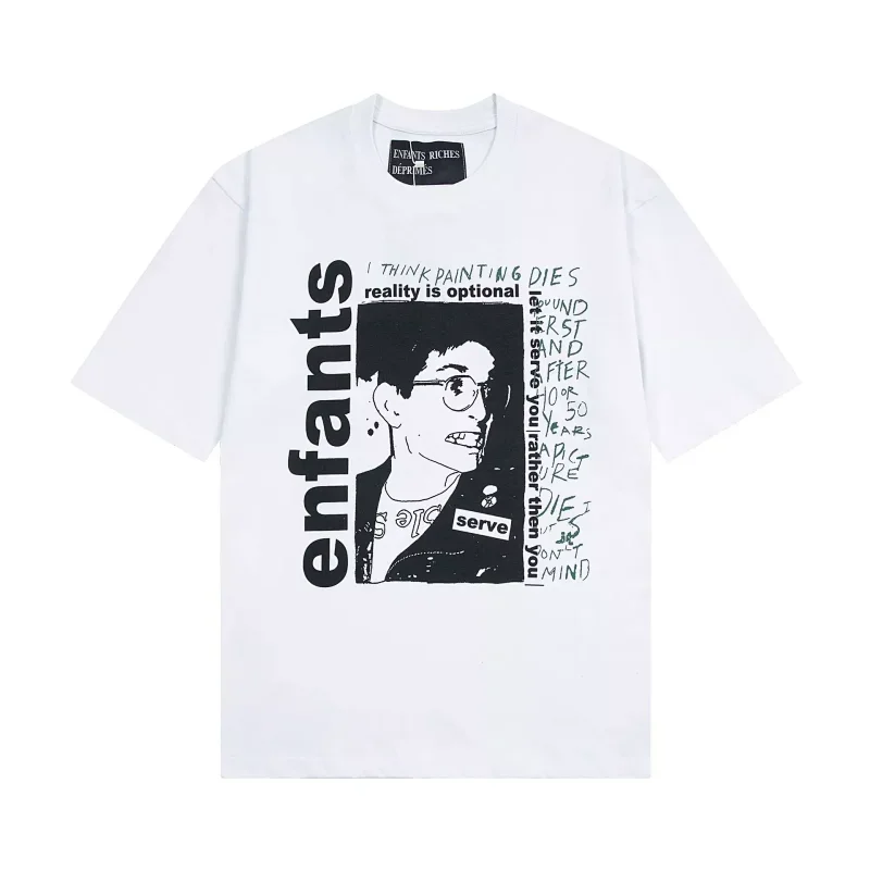 Enfants Riches Déprimés White Graphic T-Shirts