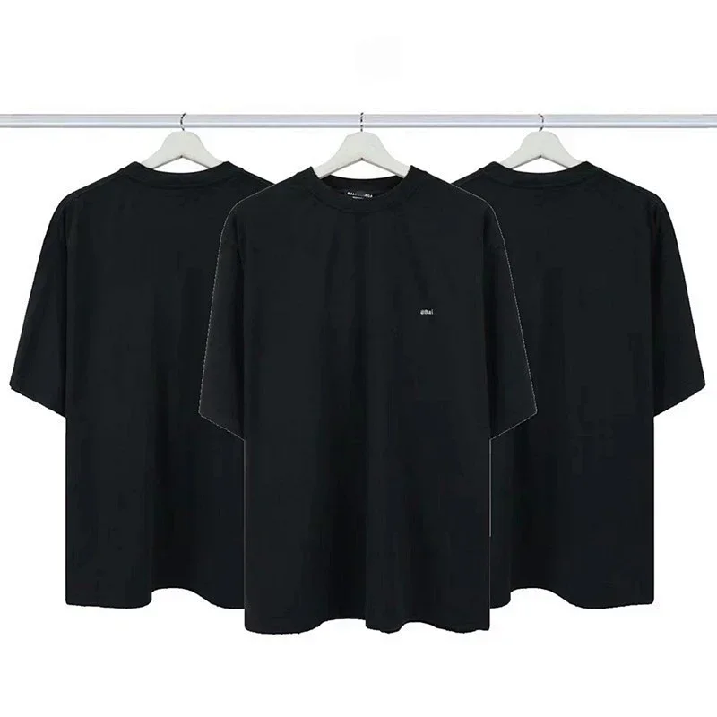 Balenciaga Oversized Black T-Shirt