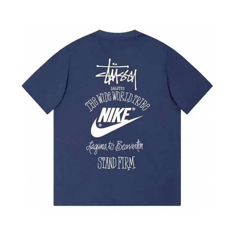 Nike x Stussy Navy T-Shirt