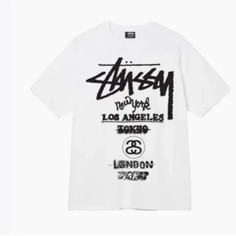 Stussy City Names T-Shirt