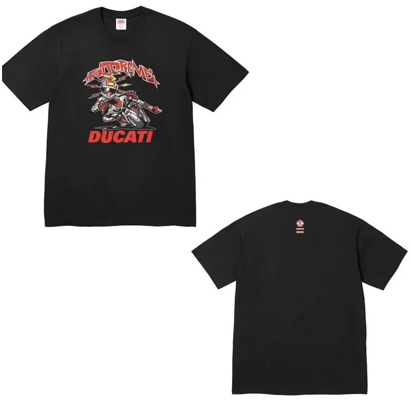Supreme x Ducati Autodrome Black T-Shirt