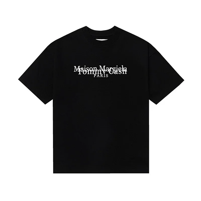 Maison Margiela Black Maison Margiela Tommy Cash Print T-Shirt