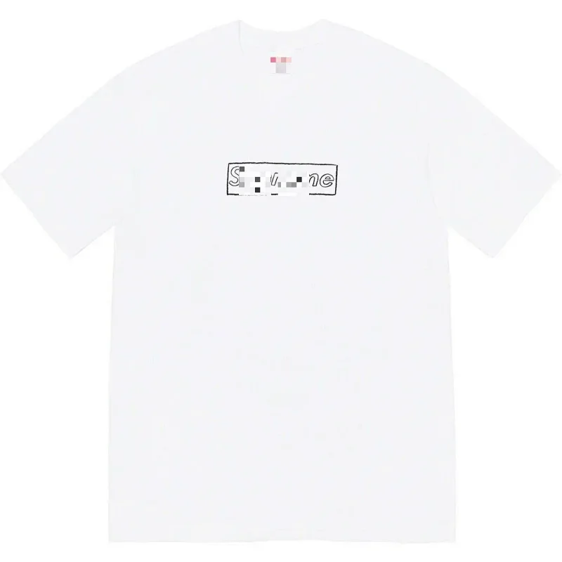 Supreme Pixelated Box Logo T-Shirt