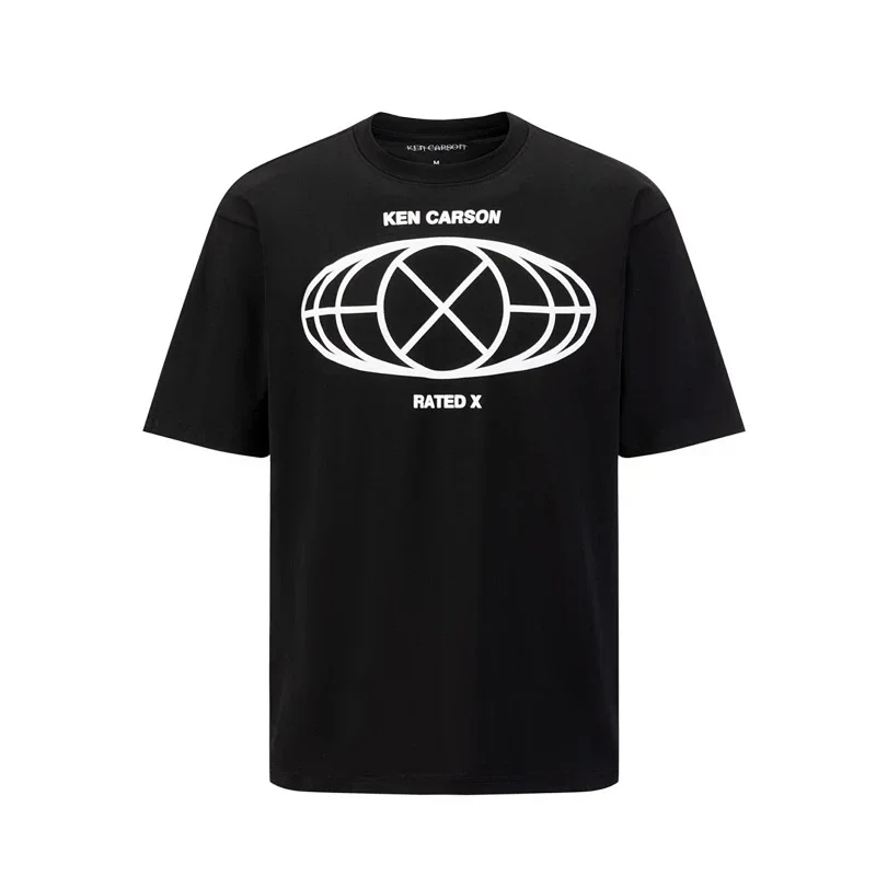 KEN CARSON Black "RATED X" Graphic T-Shirt