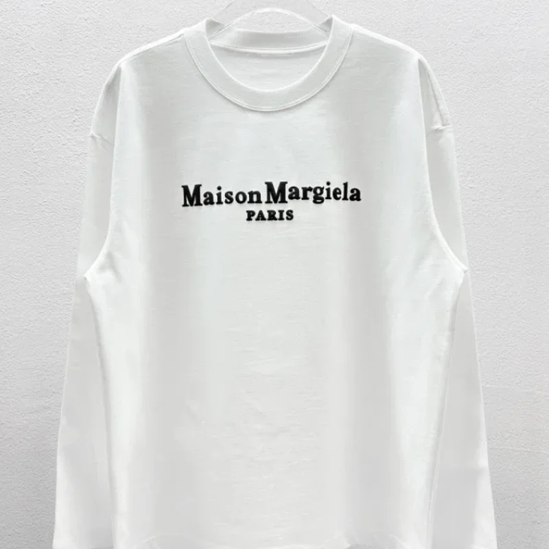 Maison Margiela White Long-Sleeve T-Shirt