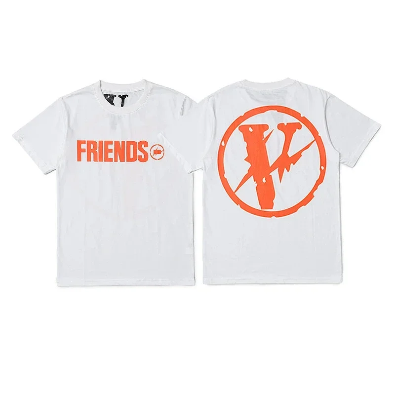 VLONE FRIENDS & Lightning V Logo T-Shirt